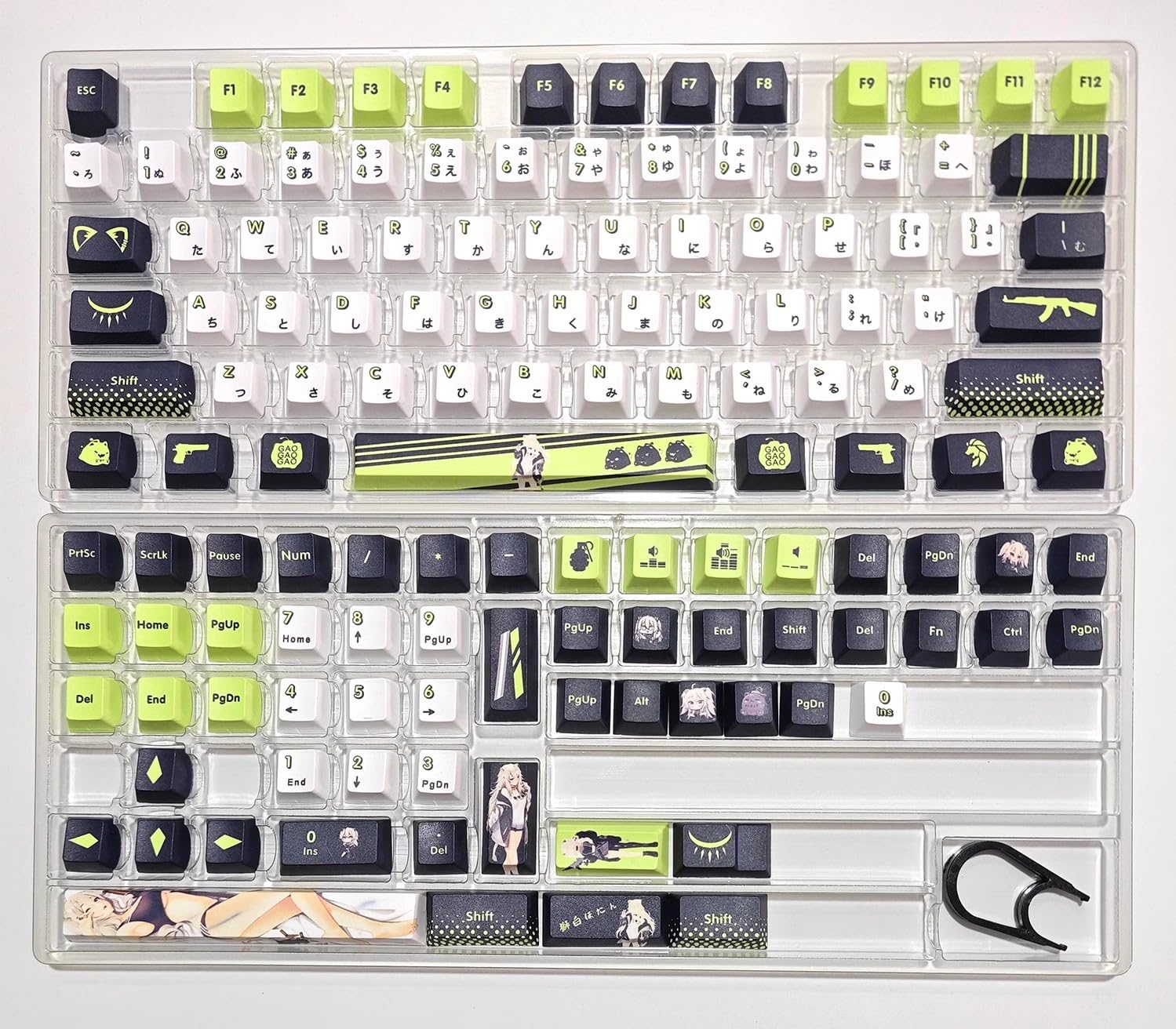 獅白ぼたん キーボード REALFORCE ✕ hololive GX1 Keyboard」予約受付開始！獅白ぼたん