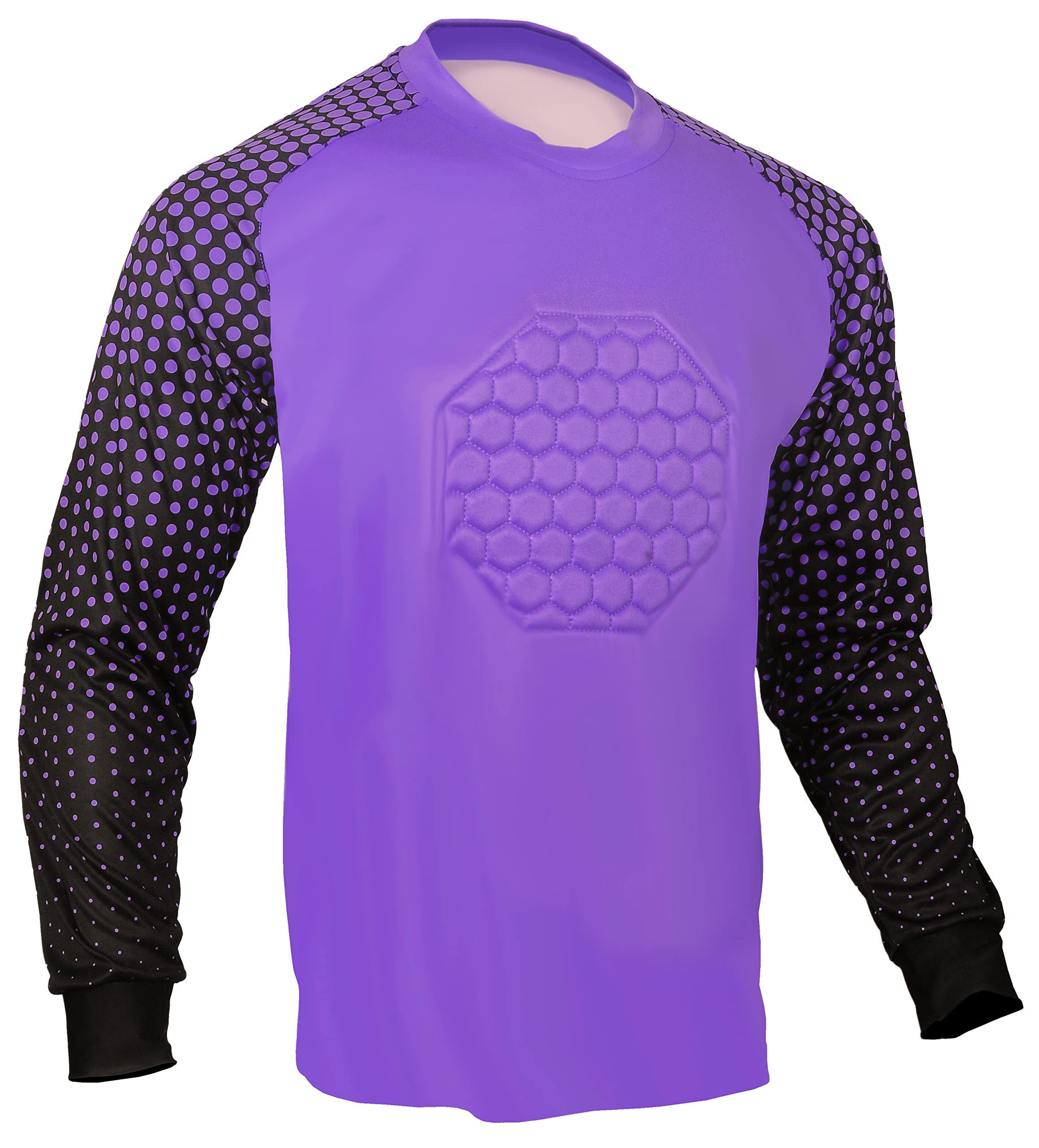 Total Soccer Factory Soccer Goalie Shirt, Padded Goalkeeper Jersey, Youth and Adult Sizes