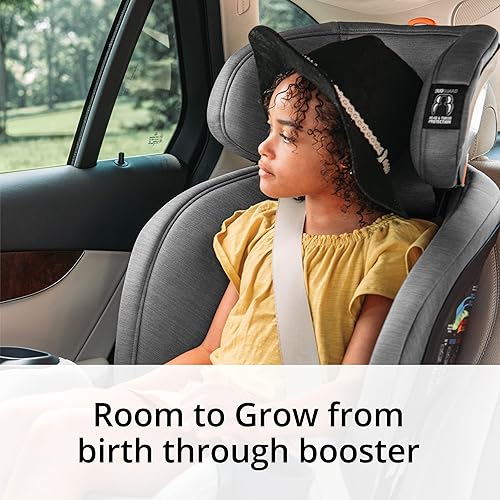 Miniatura 6 de Chicco OneFit ClearTex - Asiento de automóvil todo en uno asiento orientado hacia atrás para bebés de 5 a 40 libras asiento de automóvil orientado