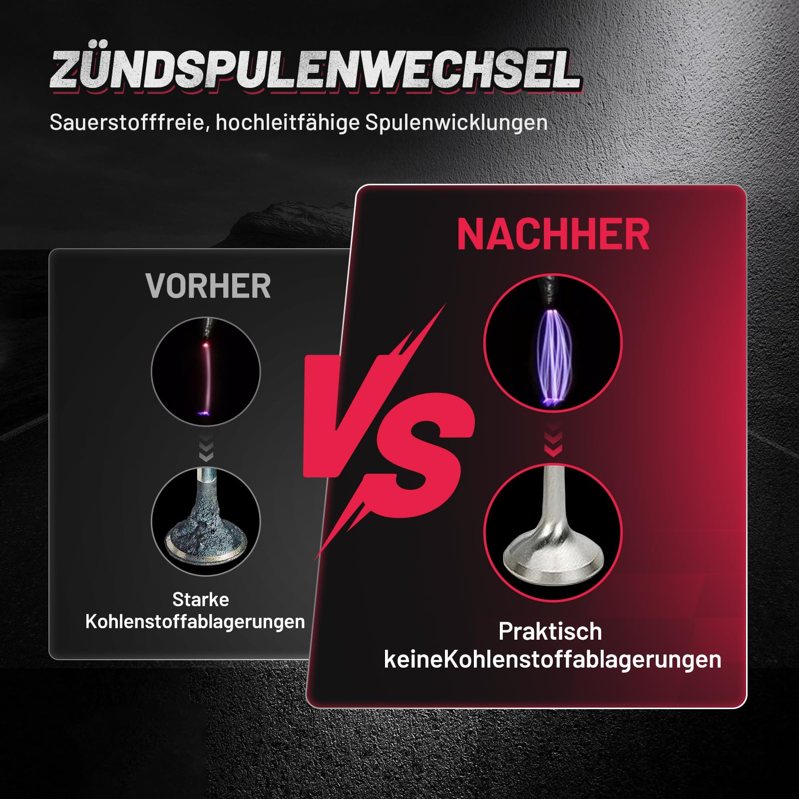 BDFHYK Zündspule 032905106 Premium Zündmodul Kompatibel mit Audi A3 1.2 1.6 1.8 A4 1.6 VW Golf 4 5 6 Bora 1.2 1.4 1.6 1.8 2.0, 032905106B, 032905106D, 032905106E, 032905106F