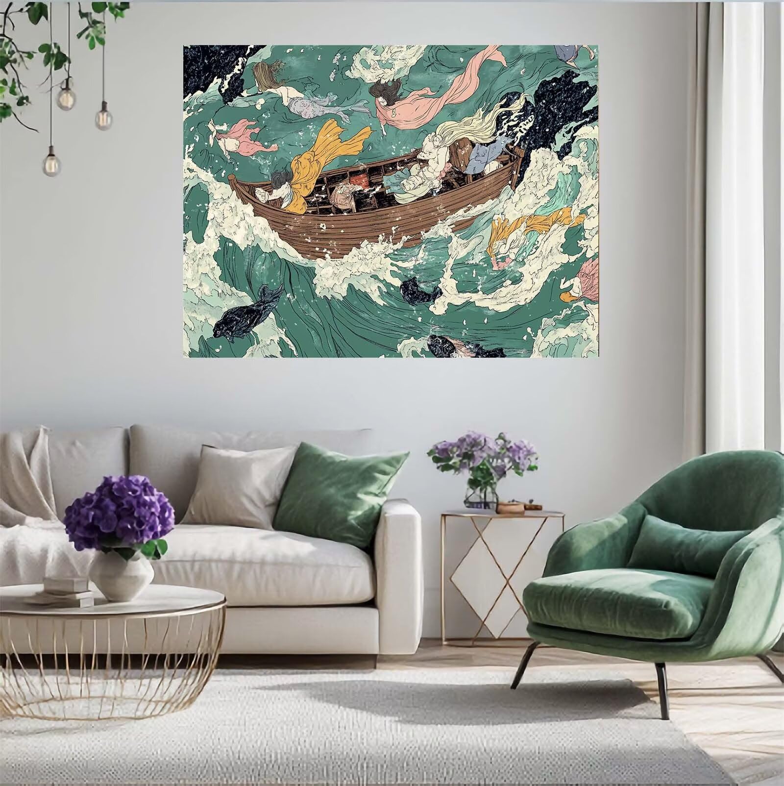 Puzzle abstrakcyjne, 1500 elementów, krajobraz, puzzle dla dorosłych, z pudełkiem na prezent, duże drewniane puzzle dla dorosłych, gra zręcznościowa dla całej rodziny, prezenty dla kobiet, 87 x 57 cm