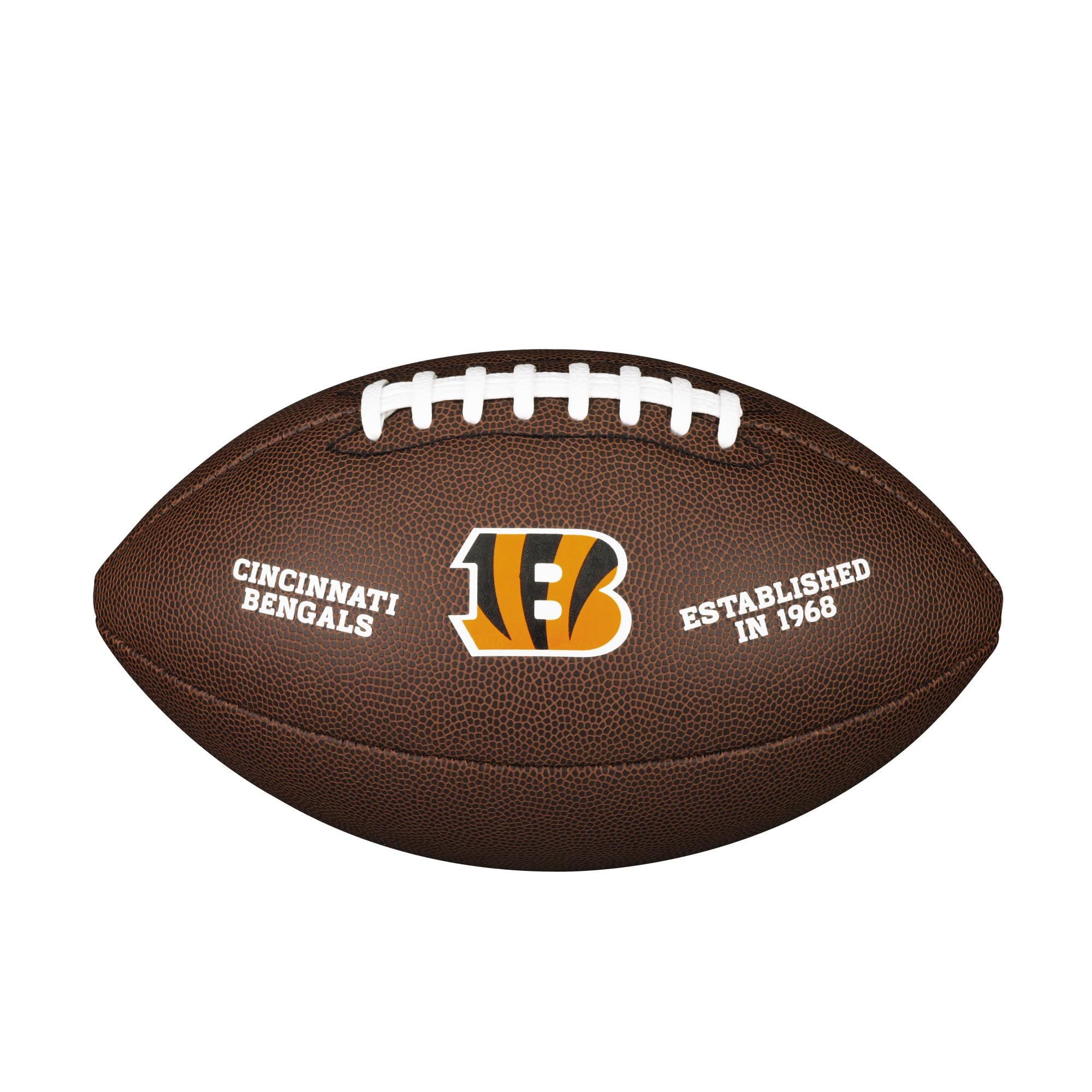Wilson Üniseks Yetişkin NFL Team Logo Topu, Kahverengi, Resmi