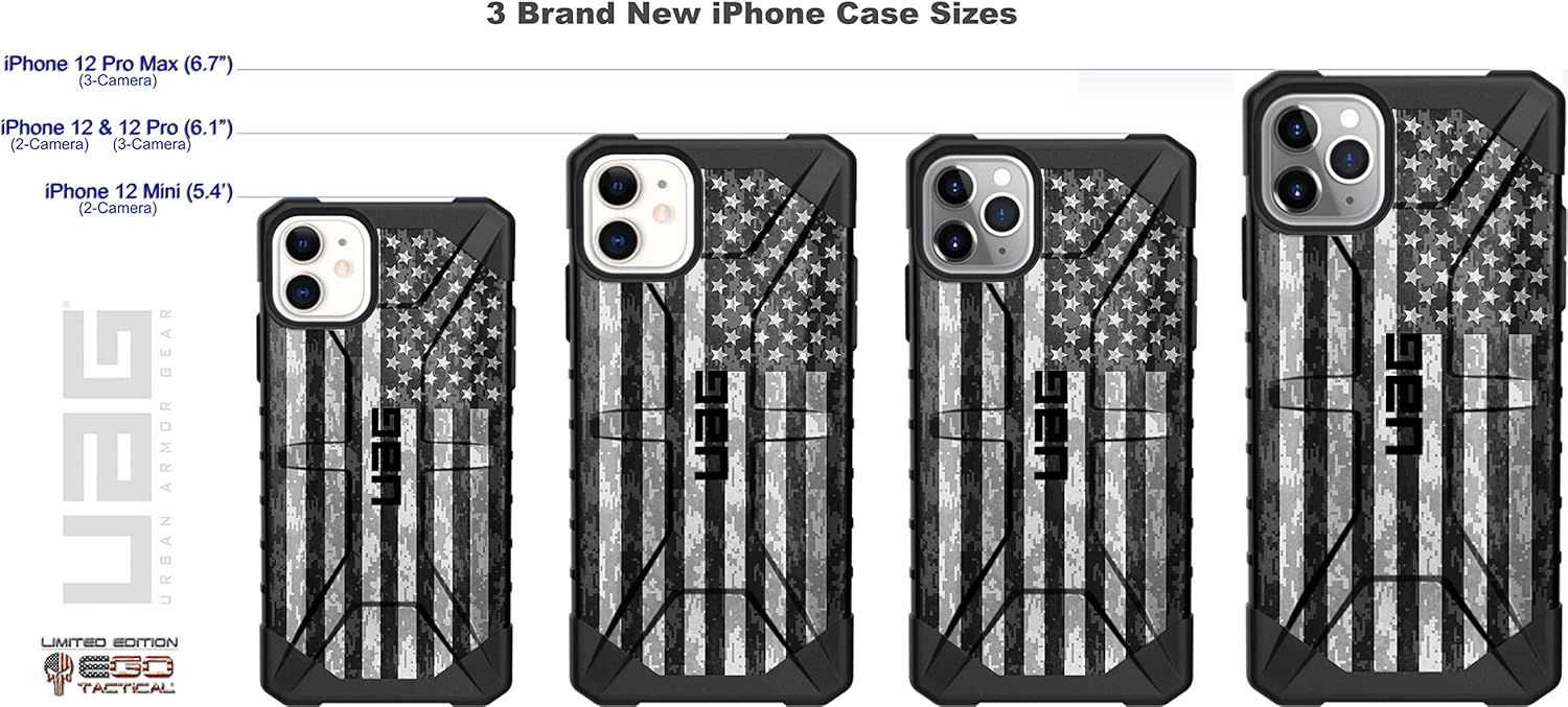 EGO TACTICAL Limited Edition UAG Urban Armor Gear case Compatible with iPhone 12 Pro Max [6.7" Screen] Kryptek Octane/Inferno Camouflage