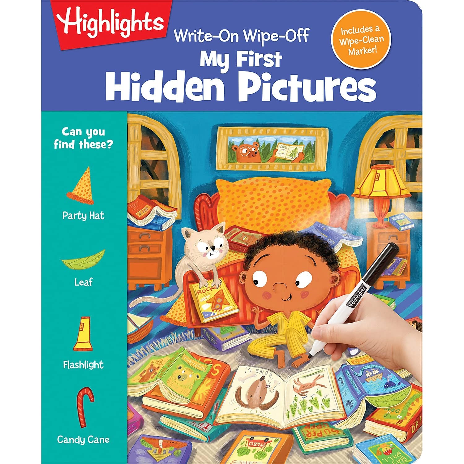 MY FIRST HIDDEN PICTURES (Write-On Wipe-Off My First Activity Books ...