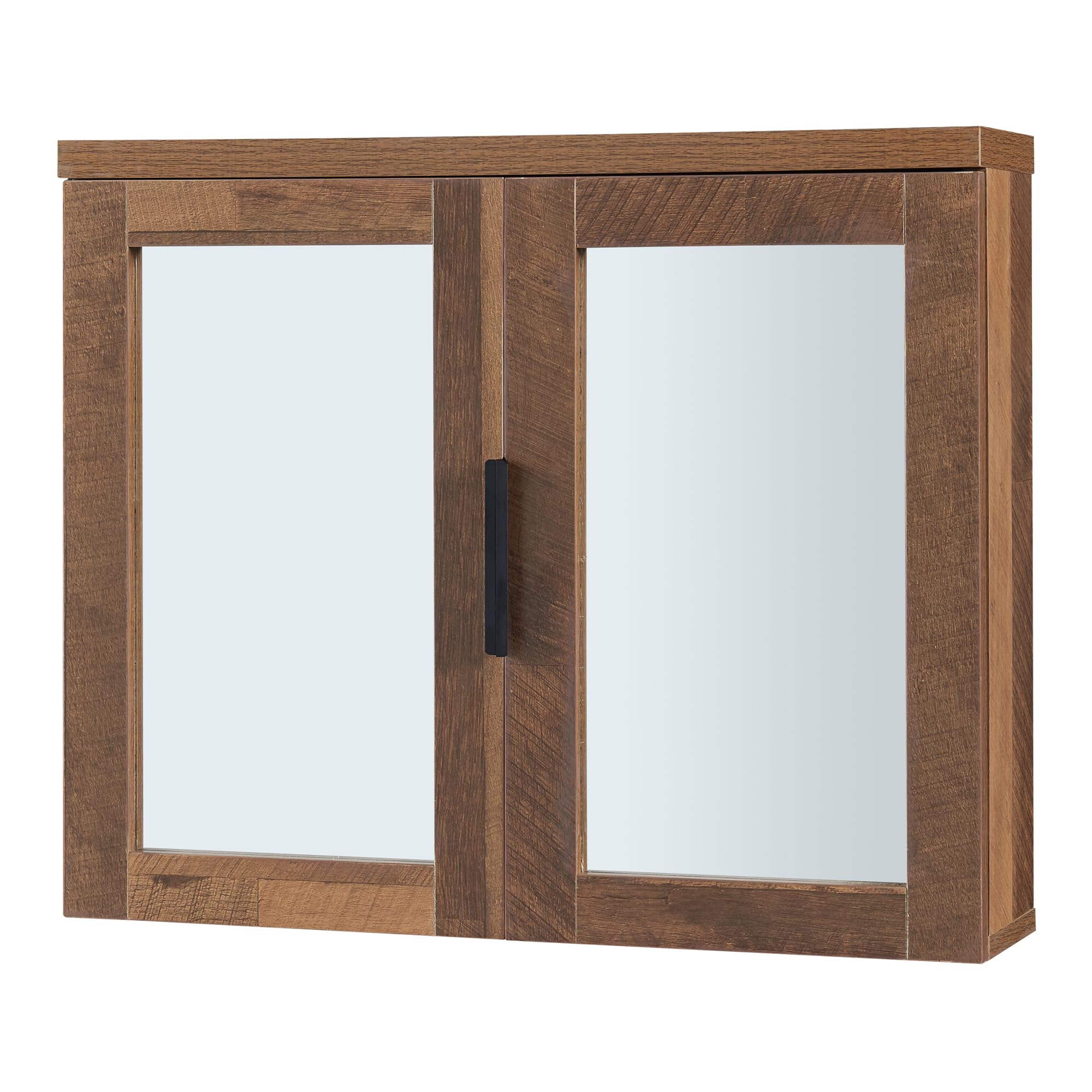 Lungo Badkamerkast | 170 Cm Mat Zwart Greeploos Front 3 Vakken 2 Lades Bkk10 00020