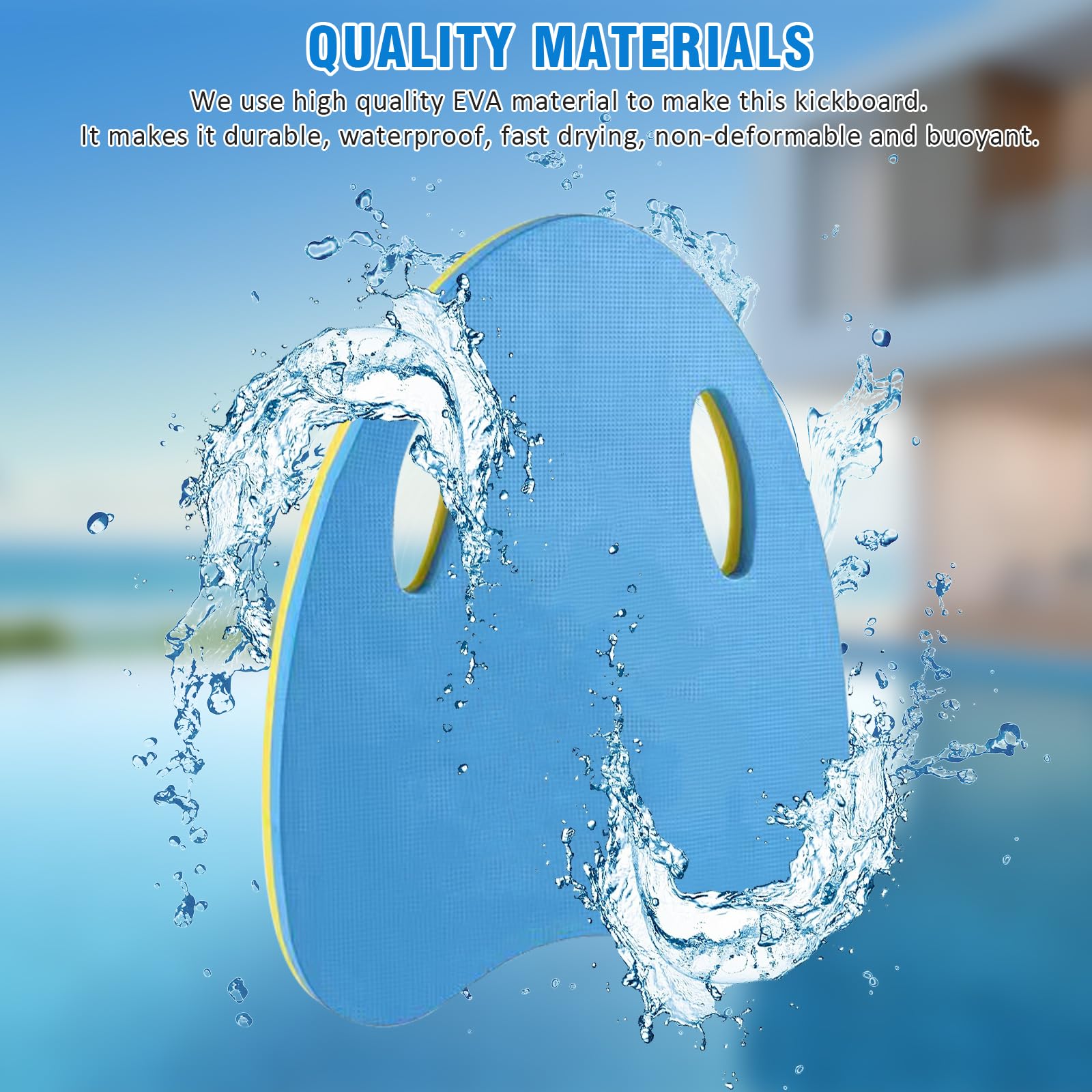 Tavoletta Galleggiante Seac Kickboard Per Nuoto - Allenamento Gambe, Piscina O Mare