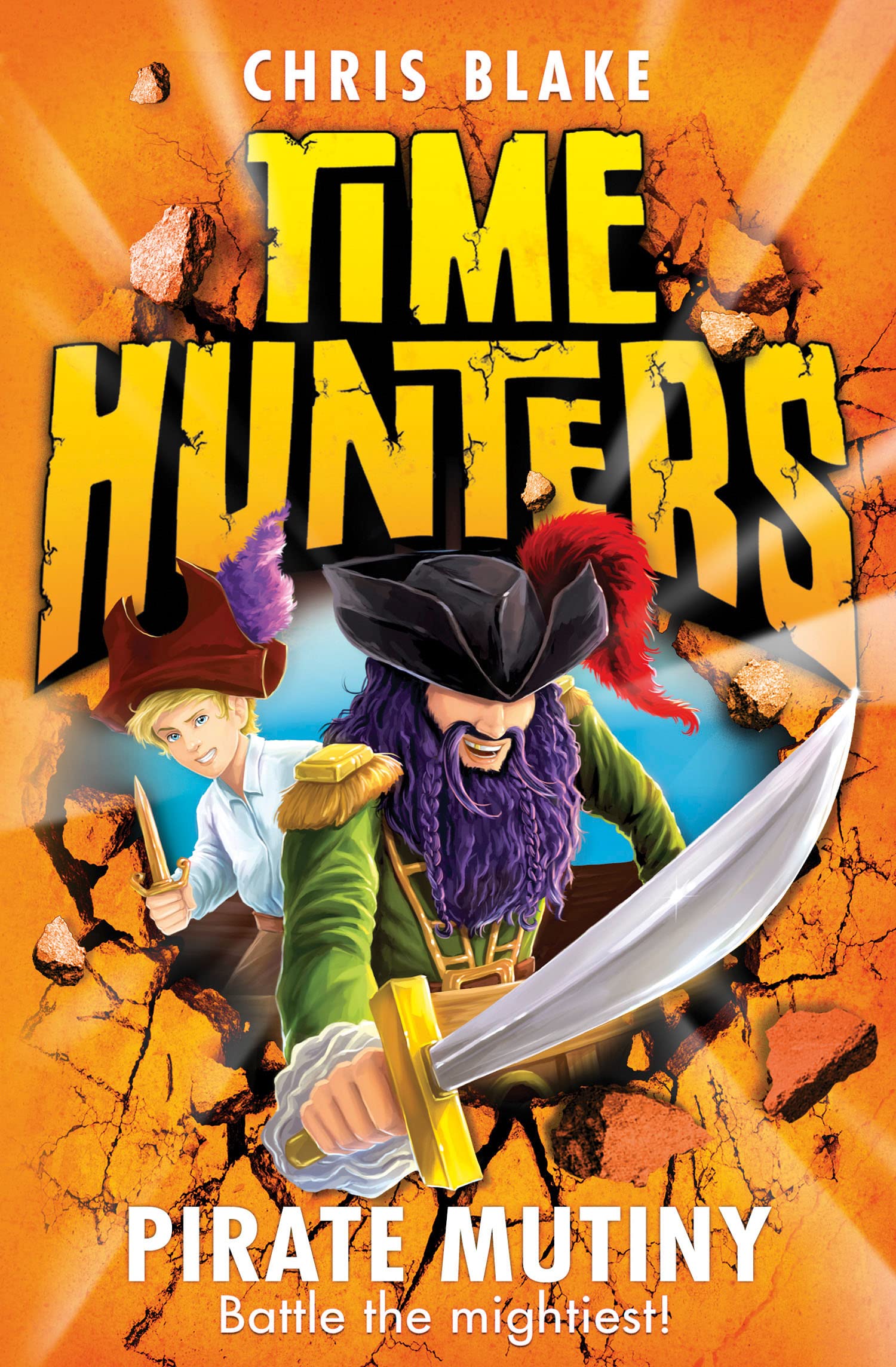 Pirate Mutiny: Book 5 (Time Hunters) - Blake, Chris