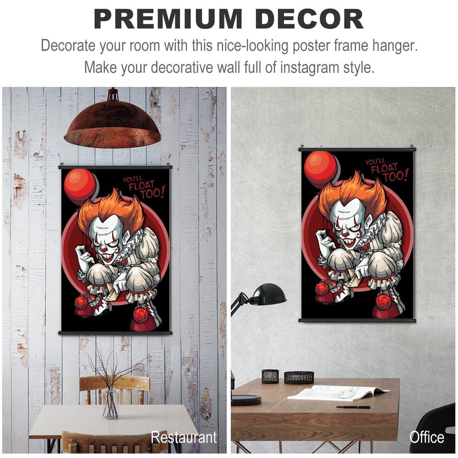 Amazon.co.jp: タペストリー ペニーワイズ IT イット 掛ける絵 巻物