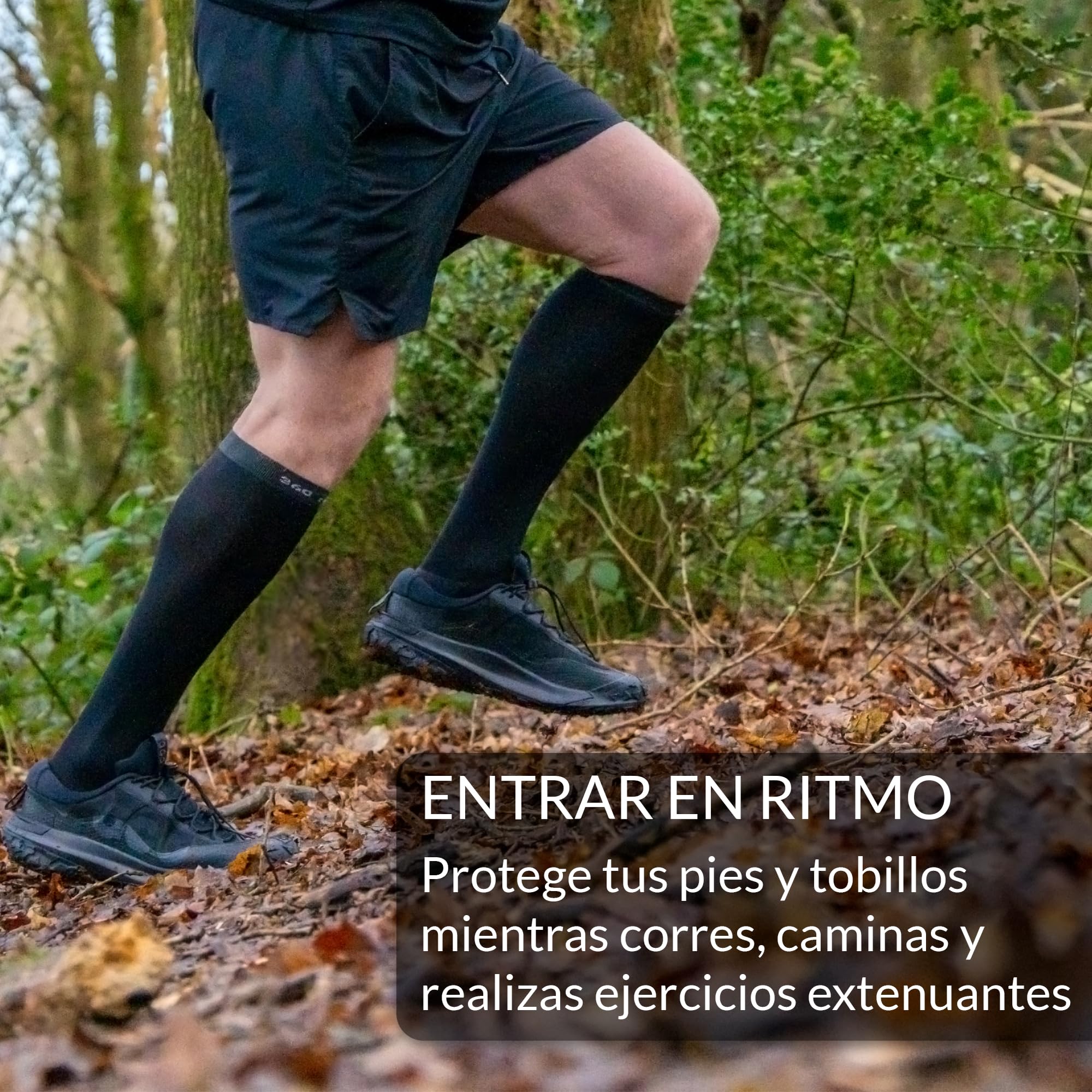 360 RELIEF Calcetines Compresión Hombre y Mujer - Classe 1 Medias de Compresión para Running, Circulacion, Vuelo, Viaje, Trabajo, Deportivas - Medias Compresivas 15-20mmHg con Bolsa de Malla