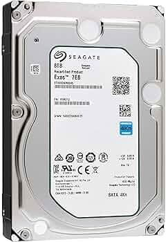 ✱Seagate Exos 7E8 3.5インチ HDD 1TBx3台セット Amazon.com: Seagate Exos 7E8 Enterprise Capacity 3.5 HDD 8TB