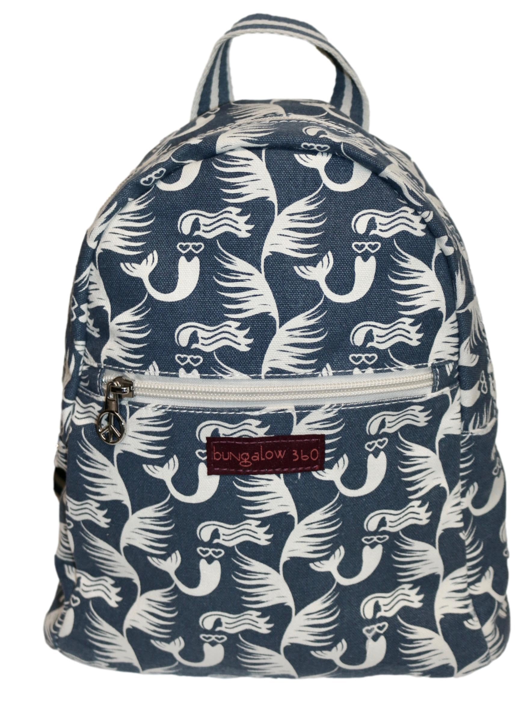 bungalow 360 Adult Mini Backpack (Mermaid, Small)