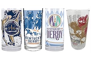 Celebrate 2024 Kentucky Derby Glasses