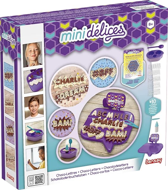 Kit créatif Lansay Mini délices mon atelier choco lettres