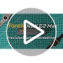 Fanttik E2 Max Mini Electric Screwdriver, Electric Screwdriver Cordless, Max 0.4N.m, 50 Magnetic Bits, 5/32'' Hex, Magnetic Storage, Repair Tool for Electronics Phone Camera Laptop Watch
