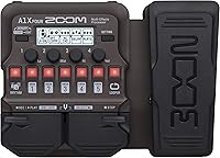 Vista 1 de Zoom A1 FOUR Pedal multiefectos para guitarra, violín, saxofón, trompeta y bajo vertical, con pedal de expresión, modelado acústico, bucle, sección