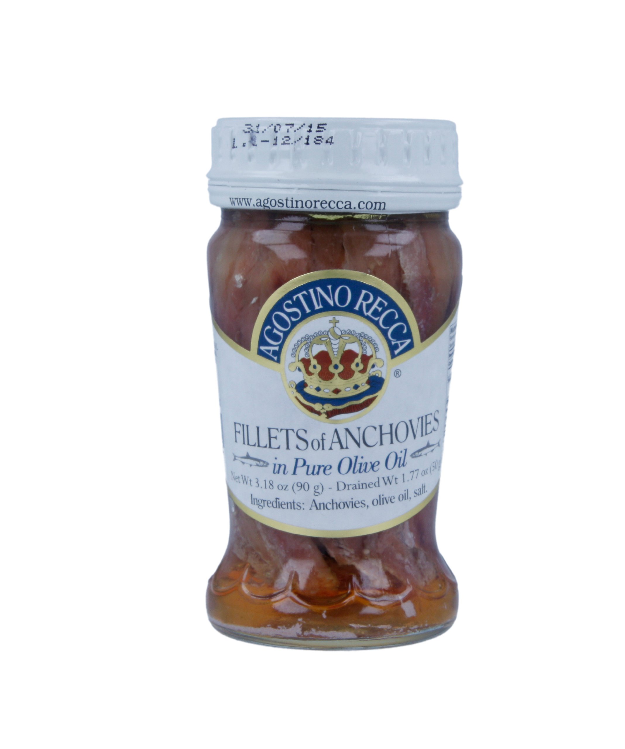 Agostino Recca Anchovies Fillet 3 oz