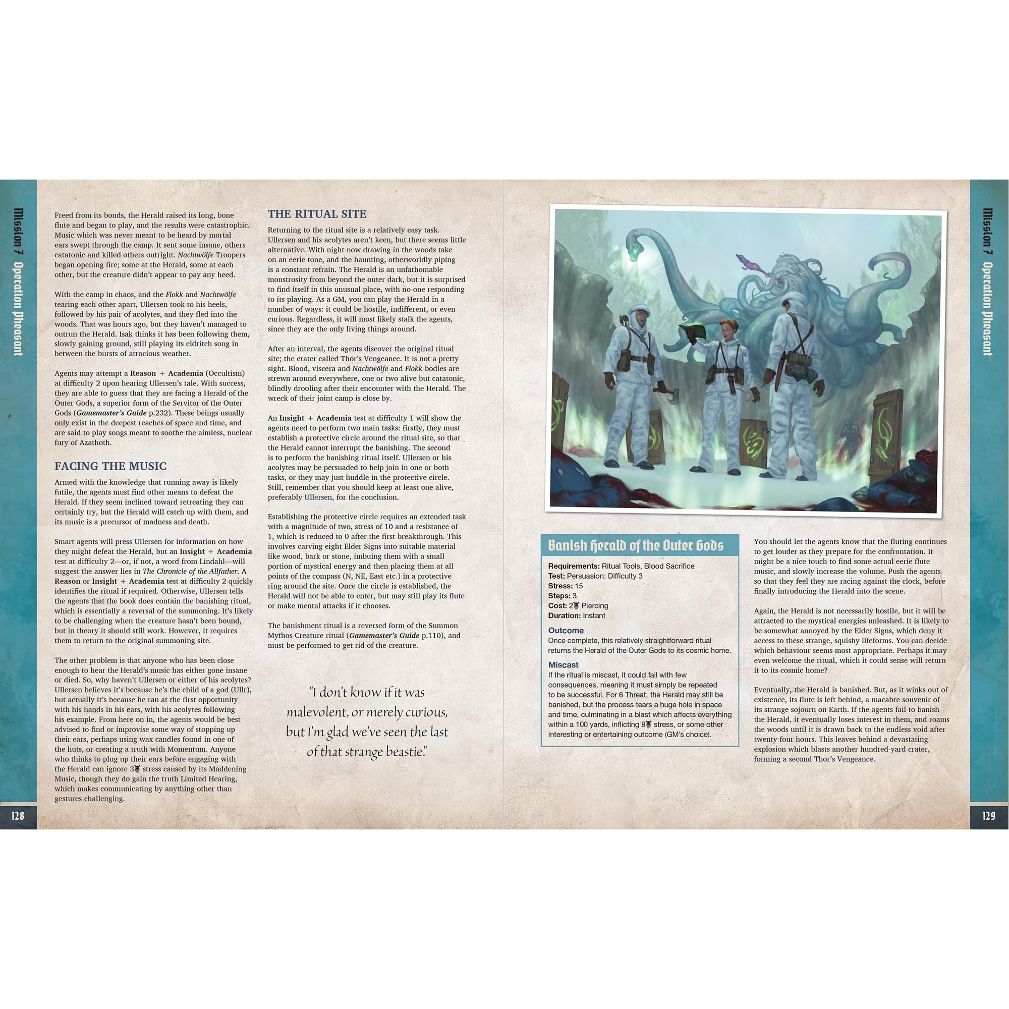 Modiphius Entertainment: Achtung! Cthulhu - The Norway Projekt - Libro di giochi di ruolo con copertina rigida supplementare, campagna in 3 parti, nuovo culto e contenuti, Atomic Horror