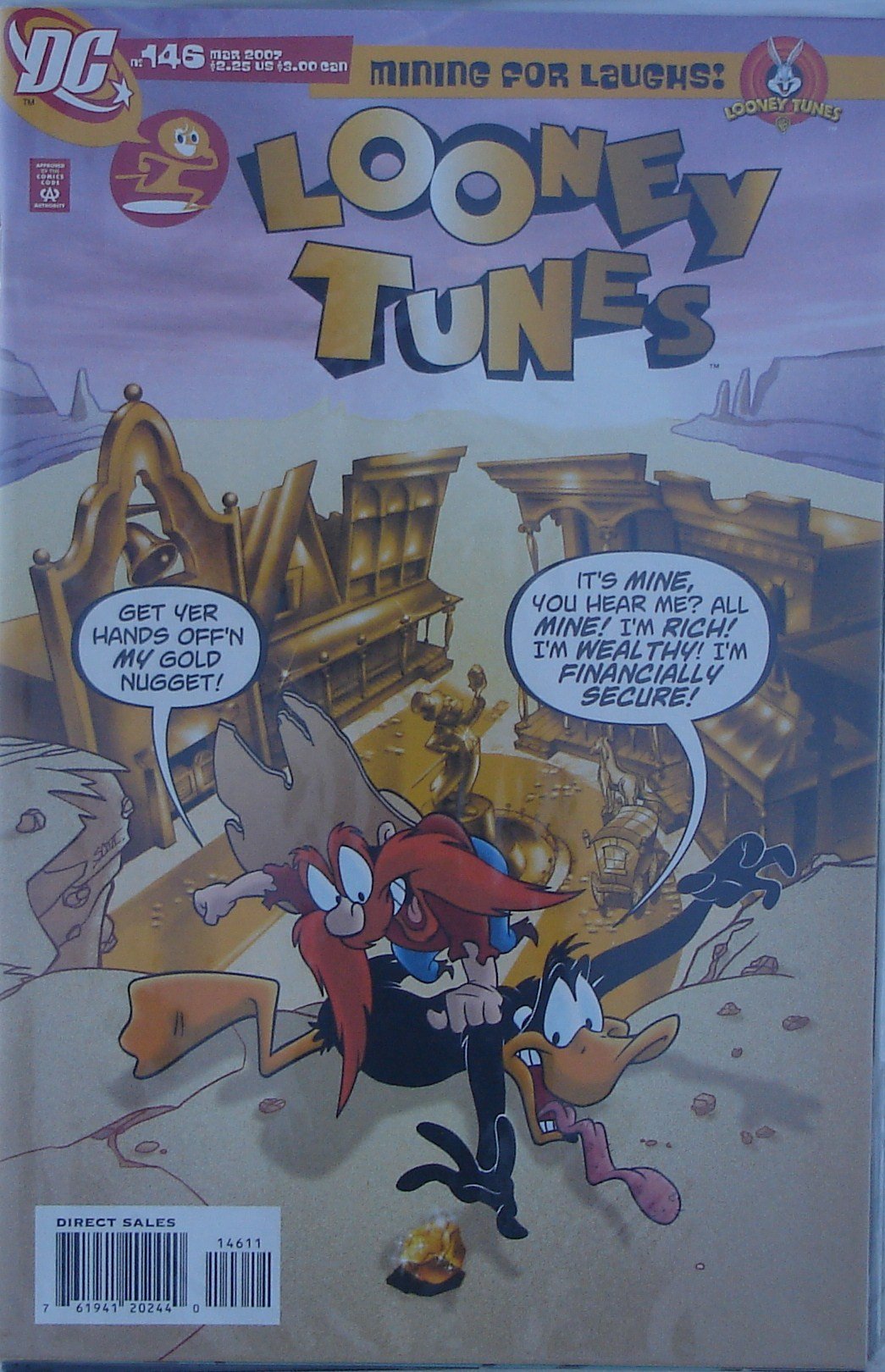 daffy　8/6 Amazon.com: Daffy Duck & Yosemite Sam Cover Of Looney Tunes