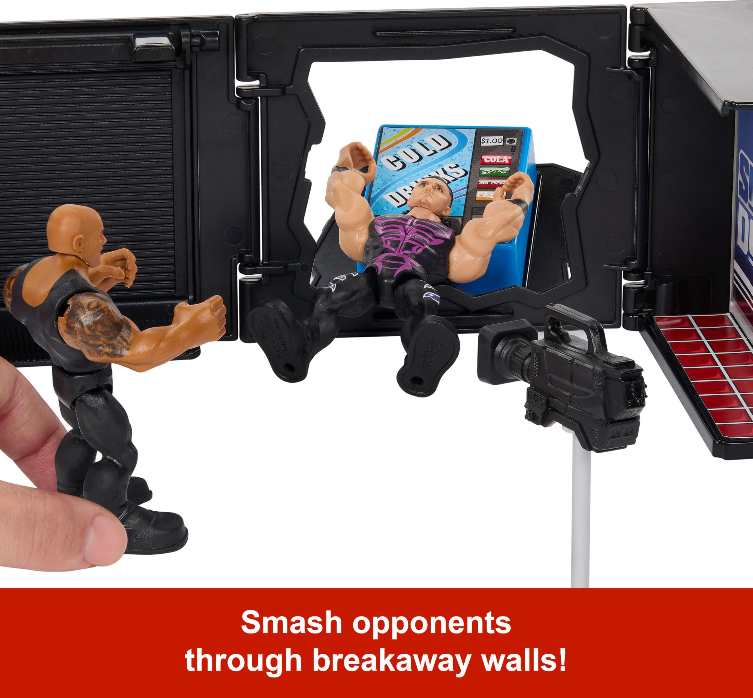 Amazon.com: Mattel WWE Knuckle Crunchers 2-in-1 Microphone