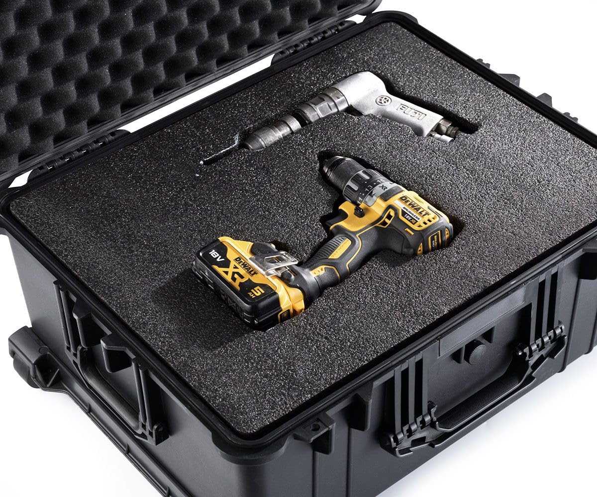 Schiuma Multistrato 800x450 Mm - Alta Densità, Personalizzabile, Per Imballaggio E Protezione Attrezzature - Blu, 50 Mm - Foto 5