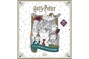 Harry Potter Coloring Book: Explore the Enchanting Wizarding World Through Mesmerizing Illustrations