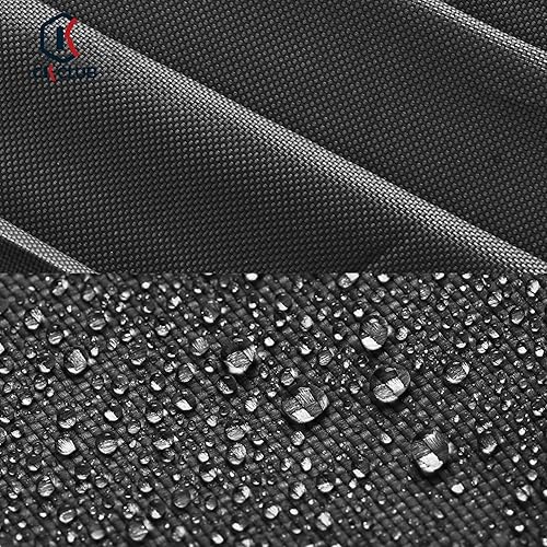 Miniatura 3 de Juego de fundas seccionales para muebles de patio, grandes, impermeables, para muebles de exterior, fundas rectangulares resistentes, 78 pulgadas de