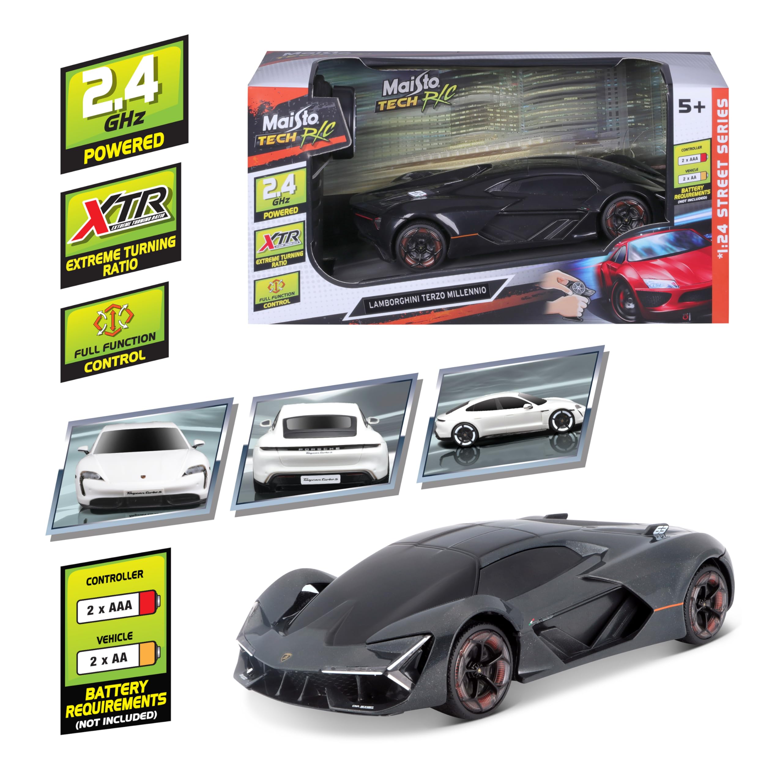 Amazon.co.jp: Maisto Tech R/C 1:24スケール 2.4GHz ランボルギーニ