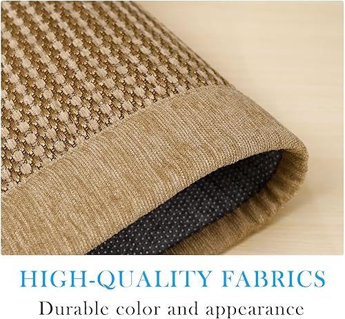 Miniatura 24 de LUFEIJIASHI Alfombras y tapetes de cocina antideslizantes lavables, juego de 2 piezas absorbentes de cocina, tapetes para piso de cocina de granja