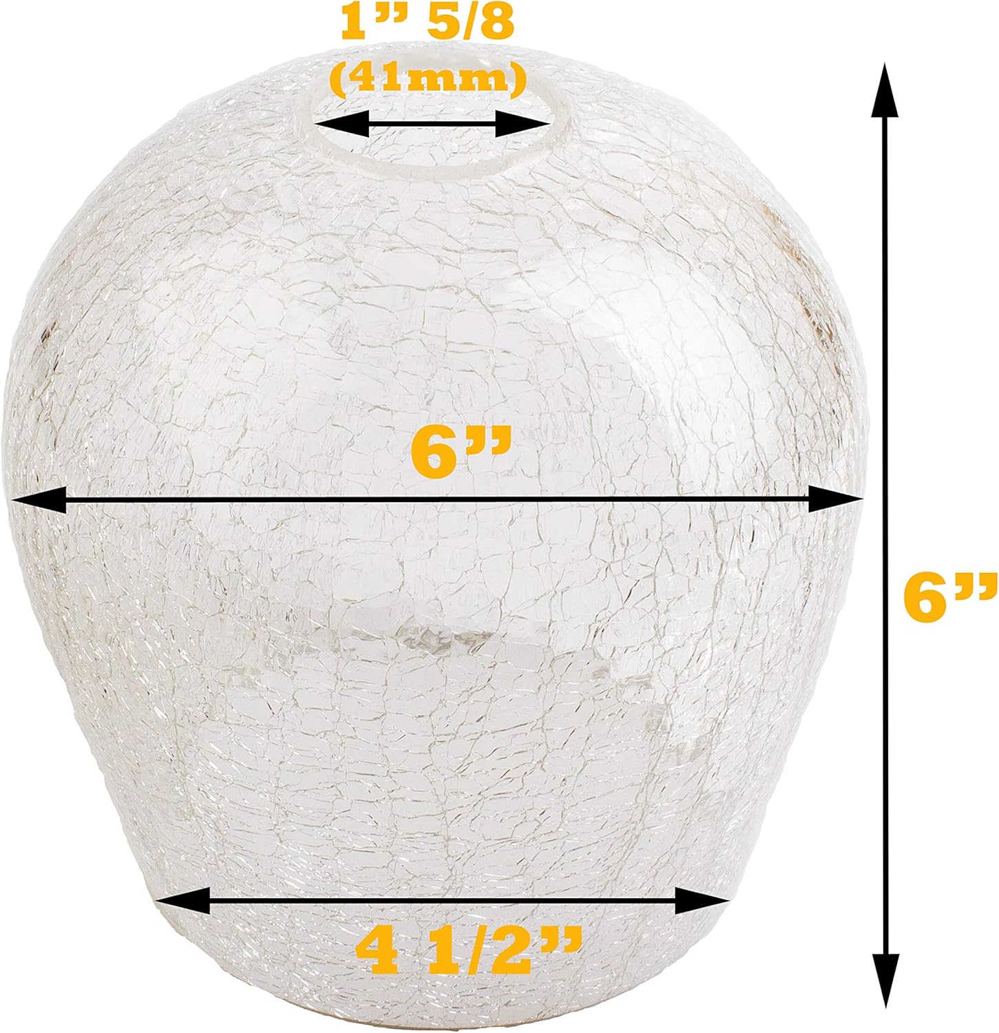 Get Special Price Crackle Glass Shade, LEDupdates 3 Pack Clear Globe Crack Finish for Light Fixture Lamp Glass replacement 1” 5/8 fitter Get Discount Offer Crackle Glass Shade, LEDupdates 3 Pack Clear Globe Crack Finish for Light Fixture Lamp Glass replacement 1” 5/8 fitter