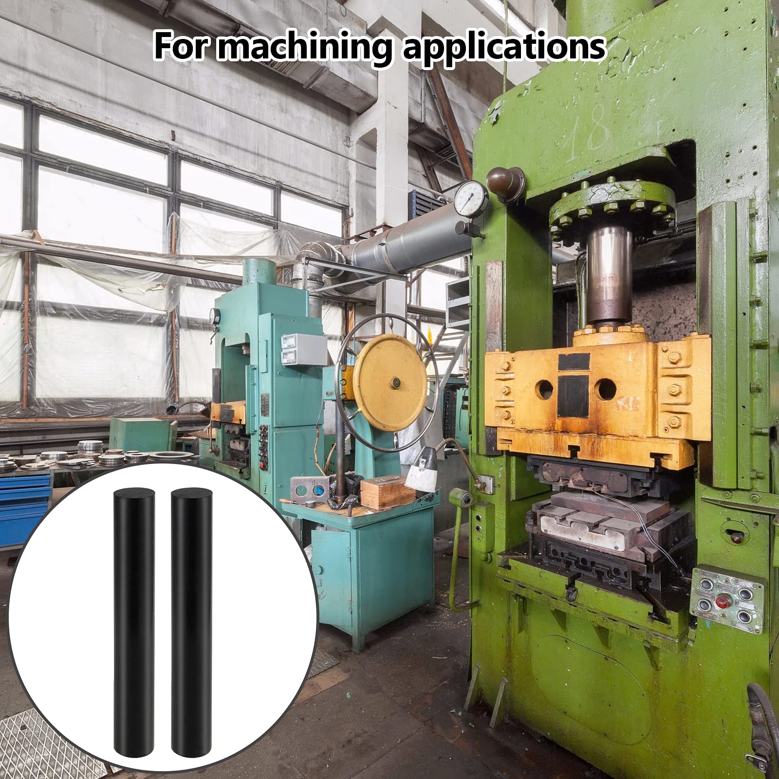 Black POM Acetal Copolymer Seal Sleeve Washer - Plastic Products And