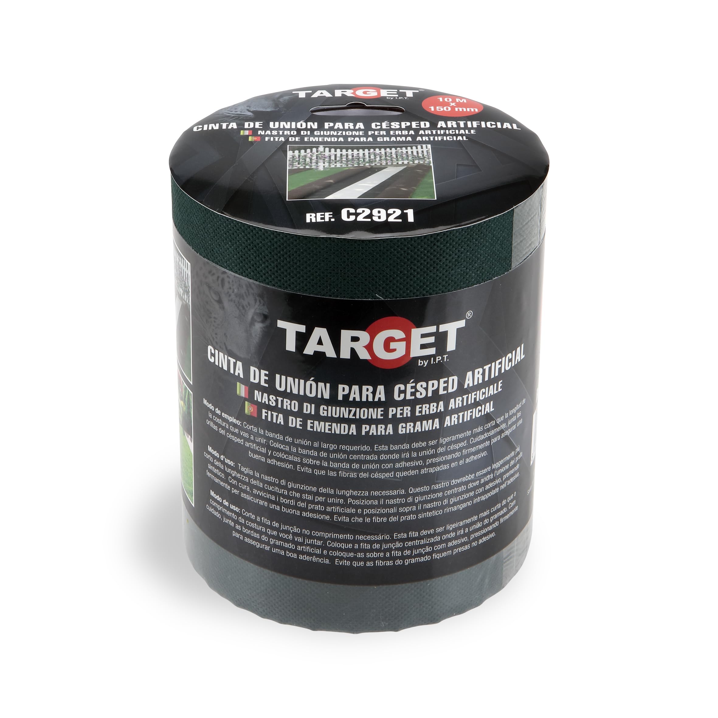 TARGET - Klebeband für Kunstrasen, selbstklebend, 150 mm breit, innen und außen (10 Meter)