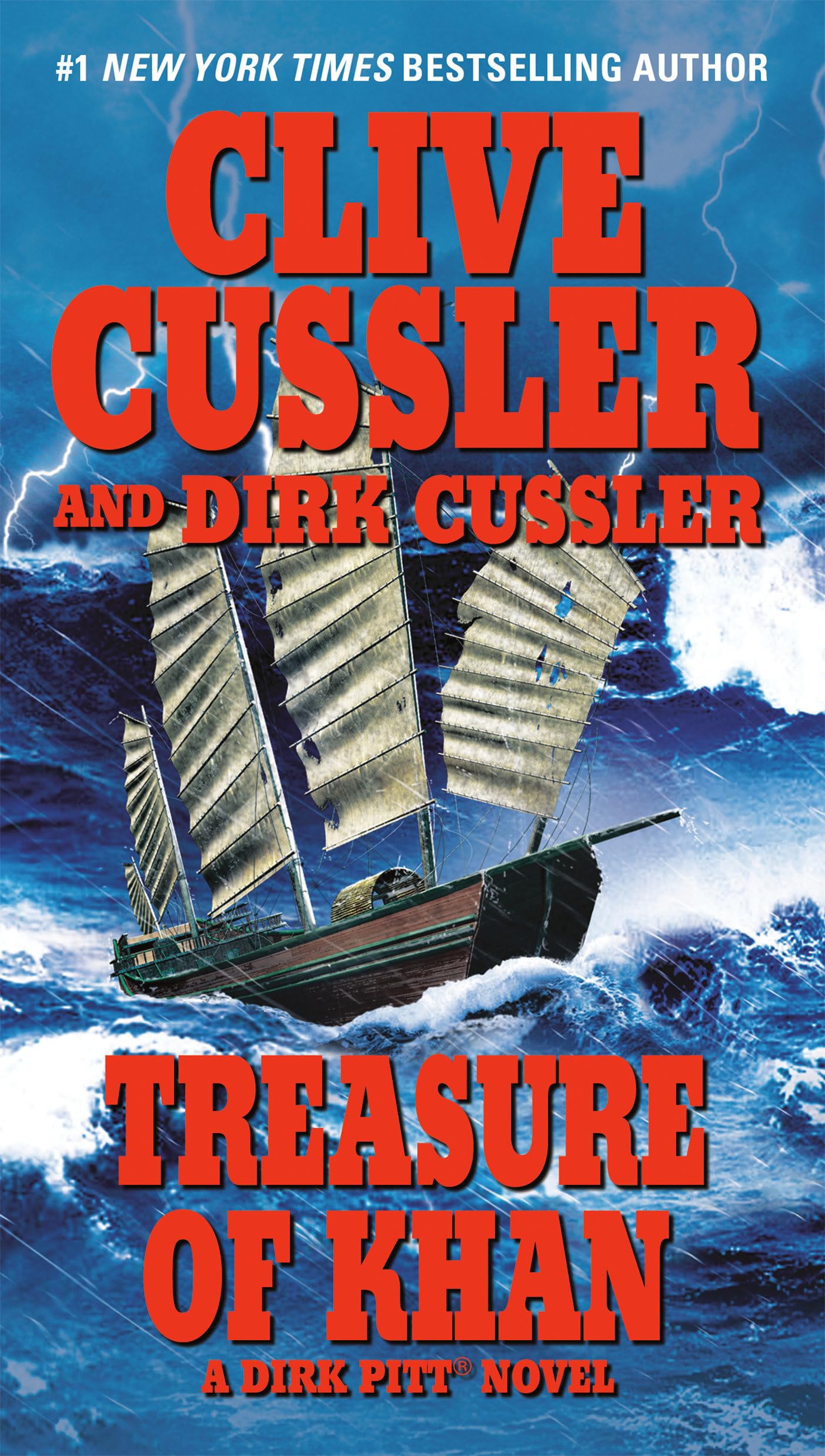 Cover of Treasure of Khan (A Dirk Pitt Novel)