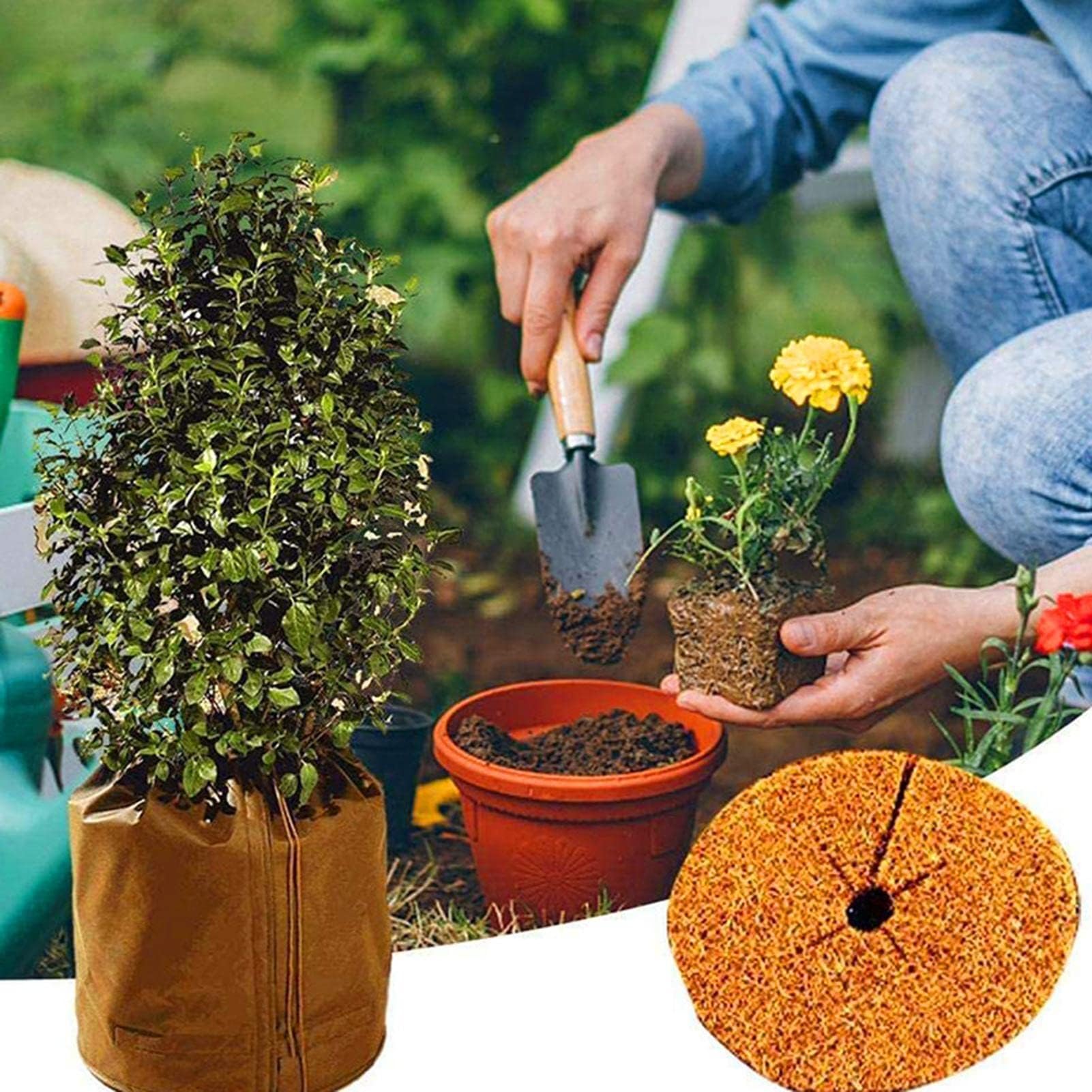 Amazon.co.jp: SHUUL 植物カバー 鉢カバー 植木鉢カバー プランター