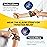 CAMBIVO 2 Pack Tennis Elbow Brace for Men & Women, Elbow Pain Relief for Tendonitis, Tennis & Golfer\'s Elbow, Adjustable Elbow Strap with Compression Pad (Dark Gray)