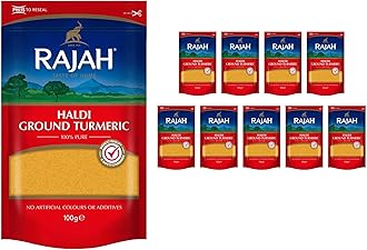Spices Haldi Ground Turmeric | Holud | Haldi | Haldar | Haladi | (100g (Pack of 10))