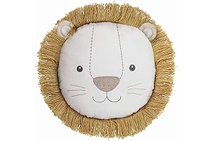 Mon Ami Stuffed Animals: Leopold the Lion Plush Pillow