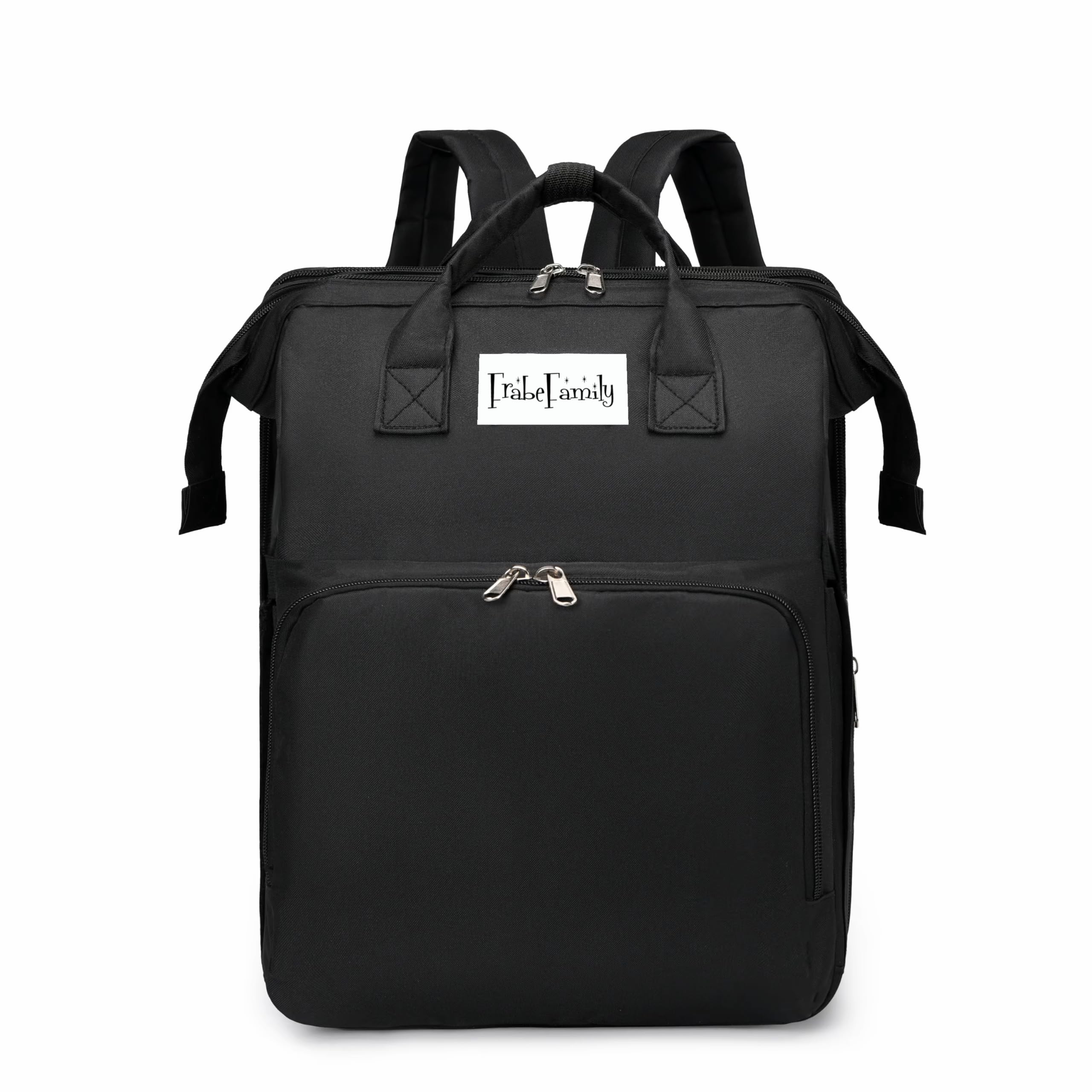 Frabe Family Changing Backpack, Mom Backpack, Changing Bag, Large Changing Bag, Oxford Backpack, Multi-Function