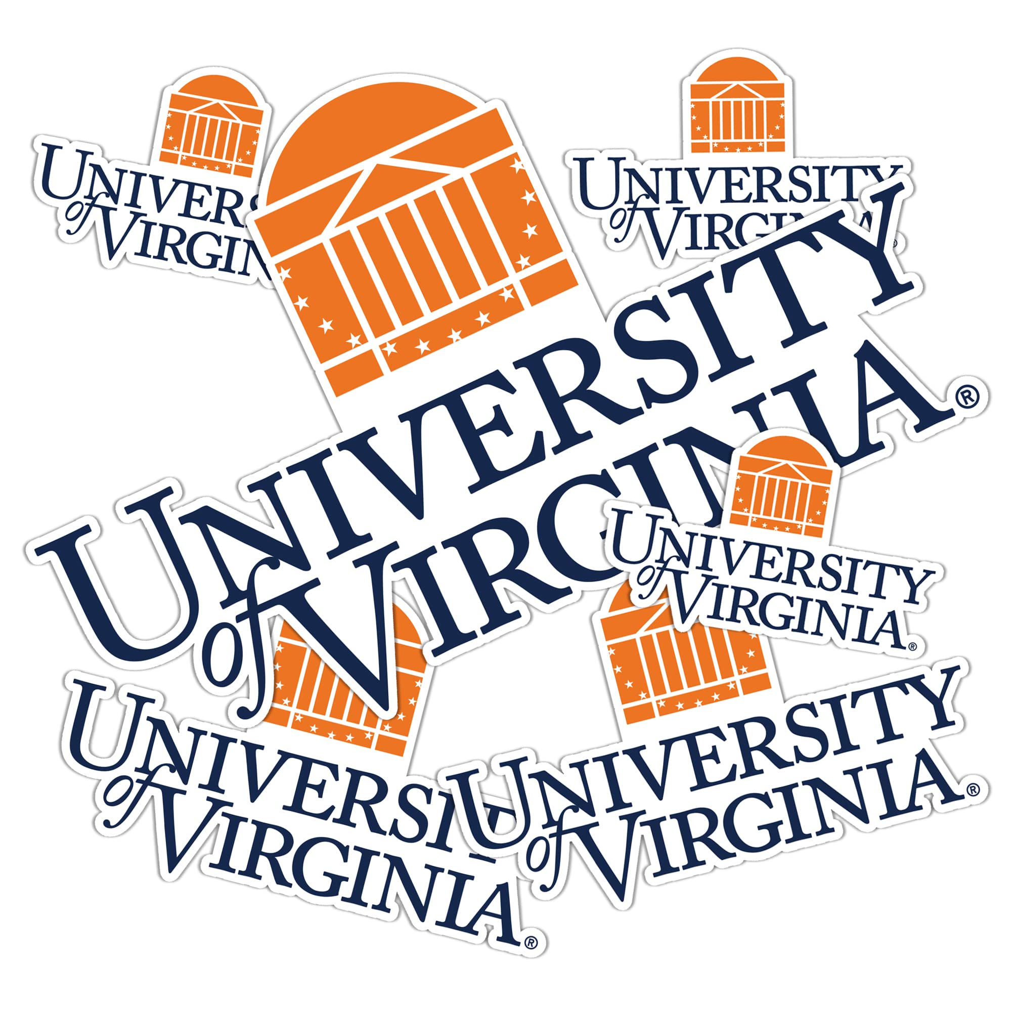 Desert Cactus University of Virginia Sticker Cavaliers UVA Wahoos Vinyl Decals Laptop Water Bottle Car Scrapbook T3 (Type 3-6)