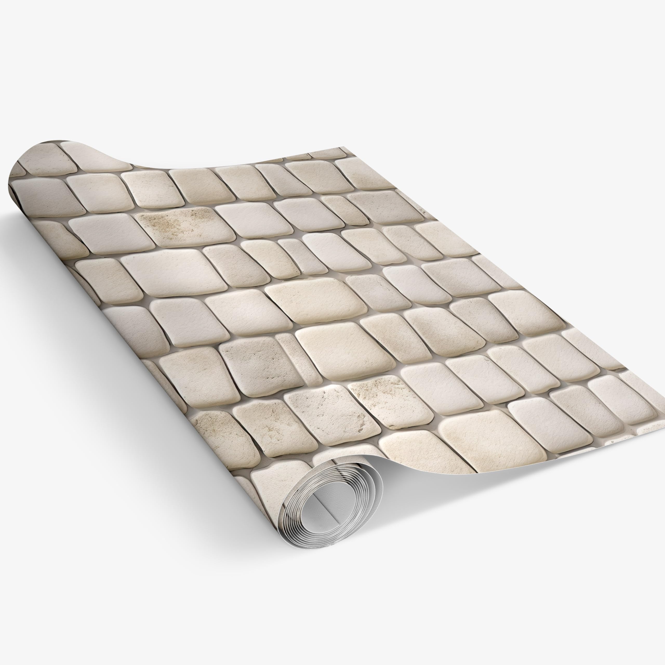 Abyssaly Dark Grey Stone Brick Wallpaper Peel And Stick Backsplash Self ...