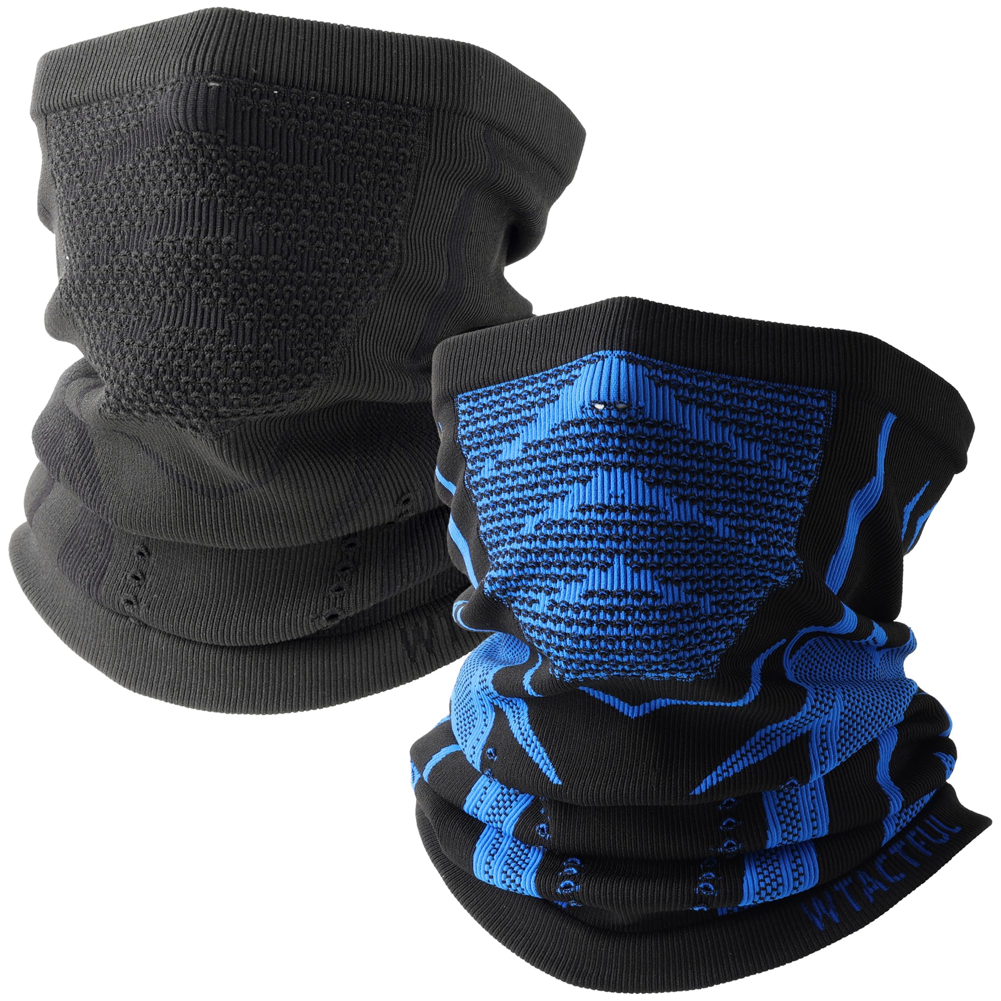 WTACTFUL Winter Neck Warmer Half Face Mask, Windproof Thermal Anti-Fog