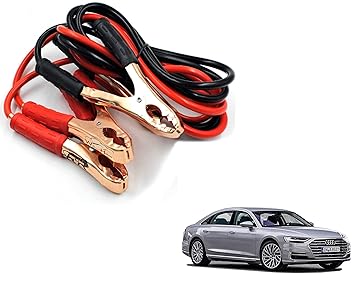 WolkomHome Jumper Cable Booster cable car Battery charger 500-Amp to 700-Amp Capacity 2-mtr for Audi-New-A8-L-Exterior