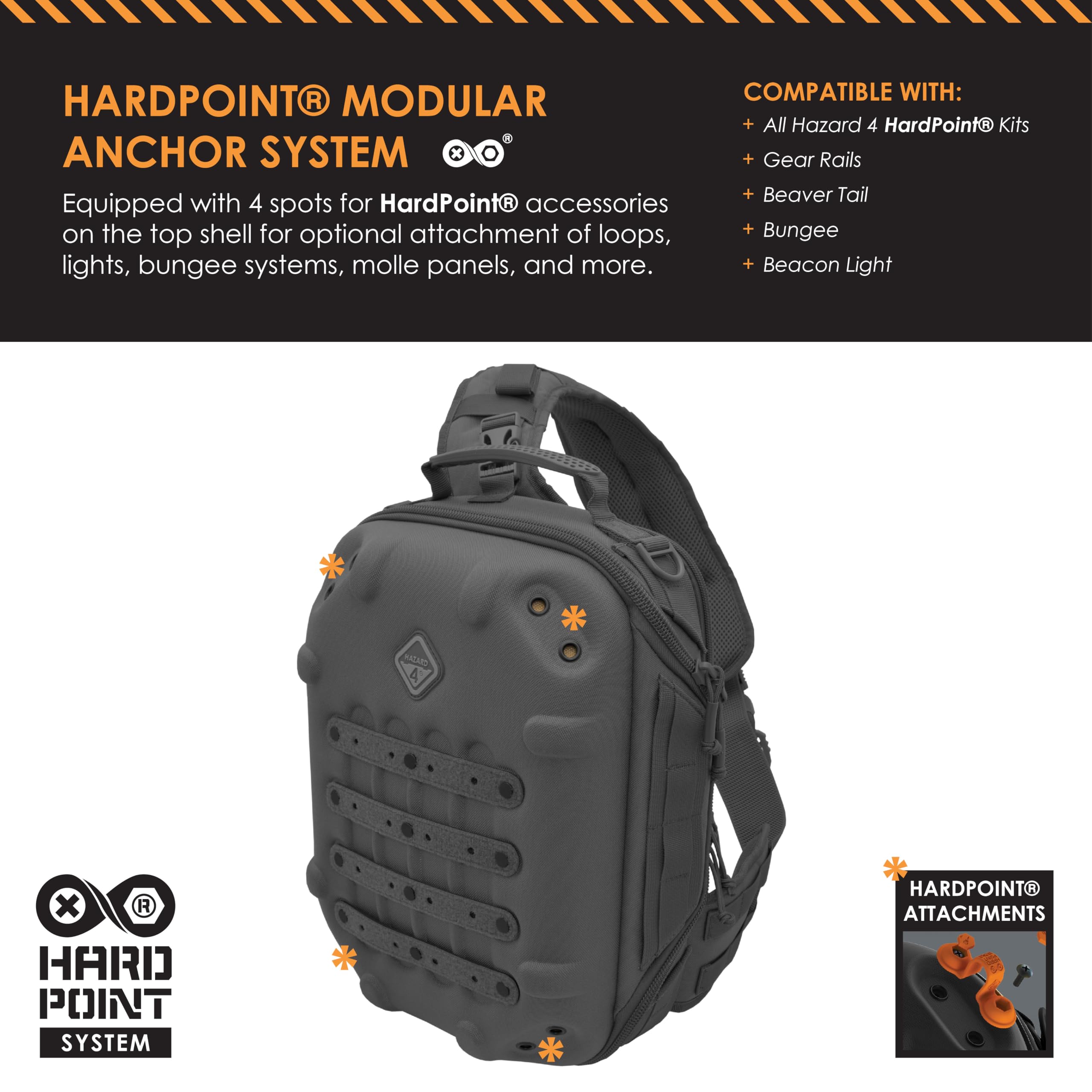 Amazon.co.jp: Hazard4 Military Items, Hibachi Hard Shell Sling 