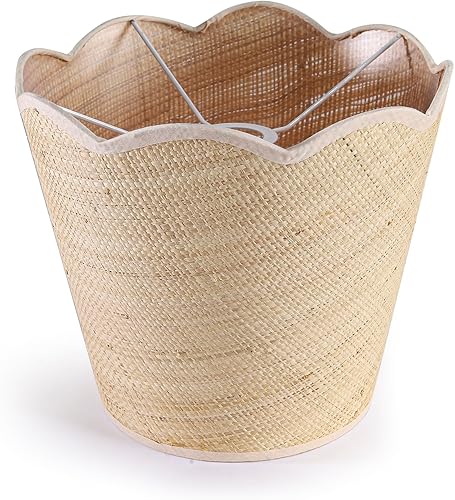 Miniatura 9 de Pia Ricco Lámpara de mesa moderna de cerámica de 19 pulgadas para sala de estar, lámpara de escritorio con base color crema para dormitorio, mesita