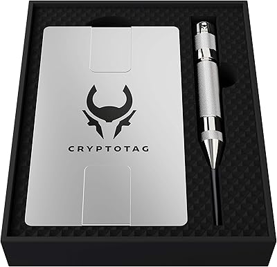 Zeus Starter Kit - Premium Titanium Crypto Seed Storage - Ultimate Secure Backup for Private Keys - Compatible with Ledger, Trezor, and More Hardware Wallets