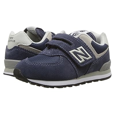 New Balance Kids KX574v1I (Infant/Toddler) Boys Shoes Navy/Grey