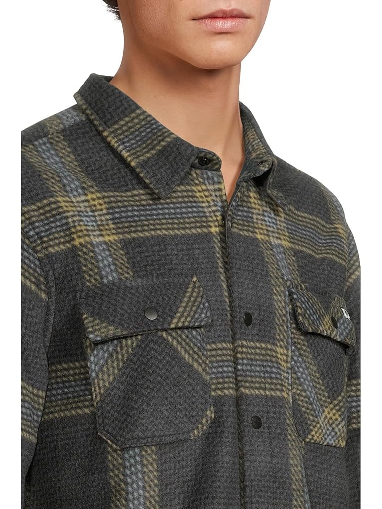 Gray Salty Crew Swellter Polar Shirt