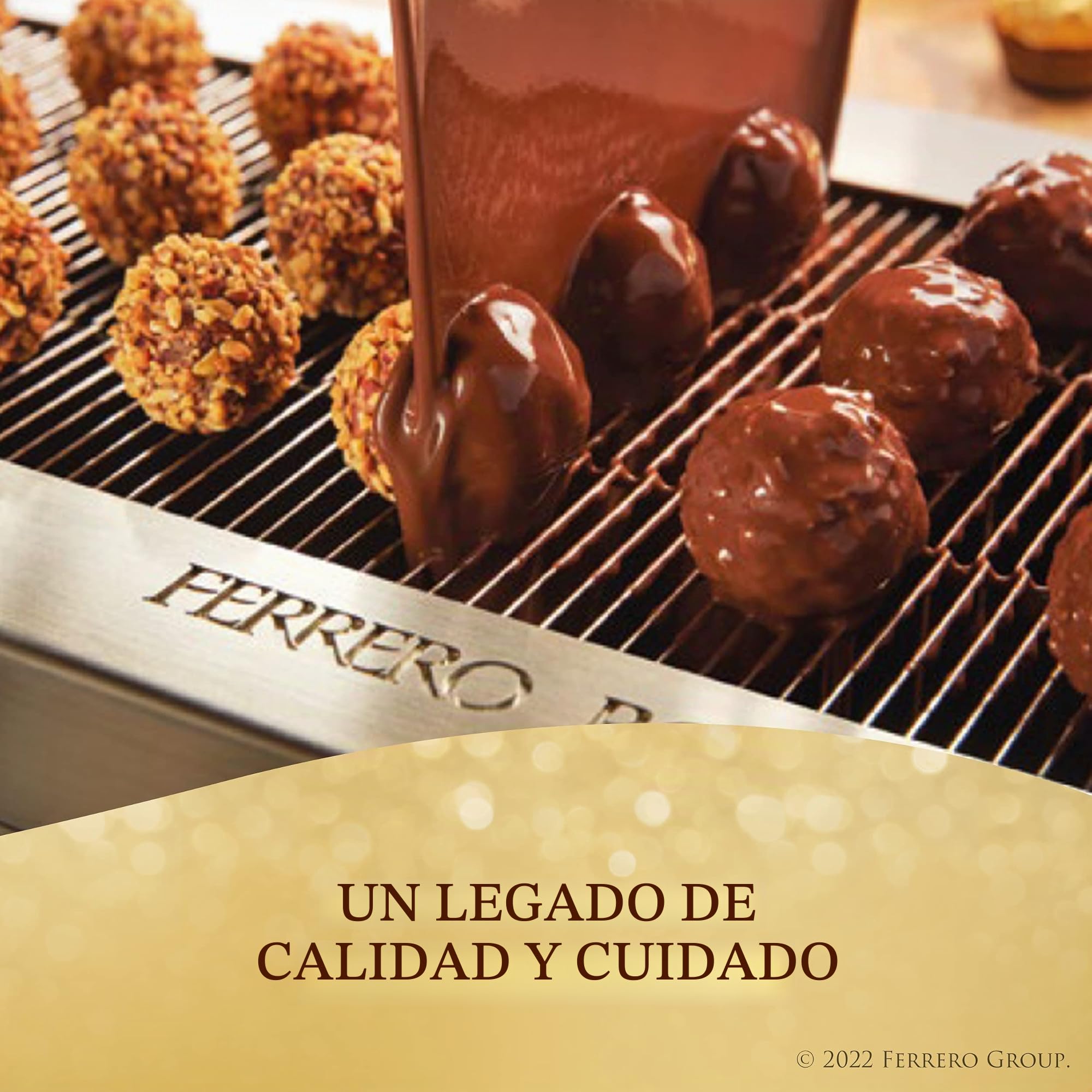 FERRERO ROCHER ITALIAN CHOCOLATE HAZELNUT CANDY 12 PC BOX