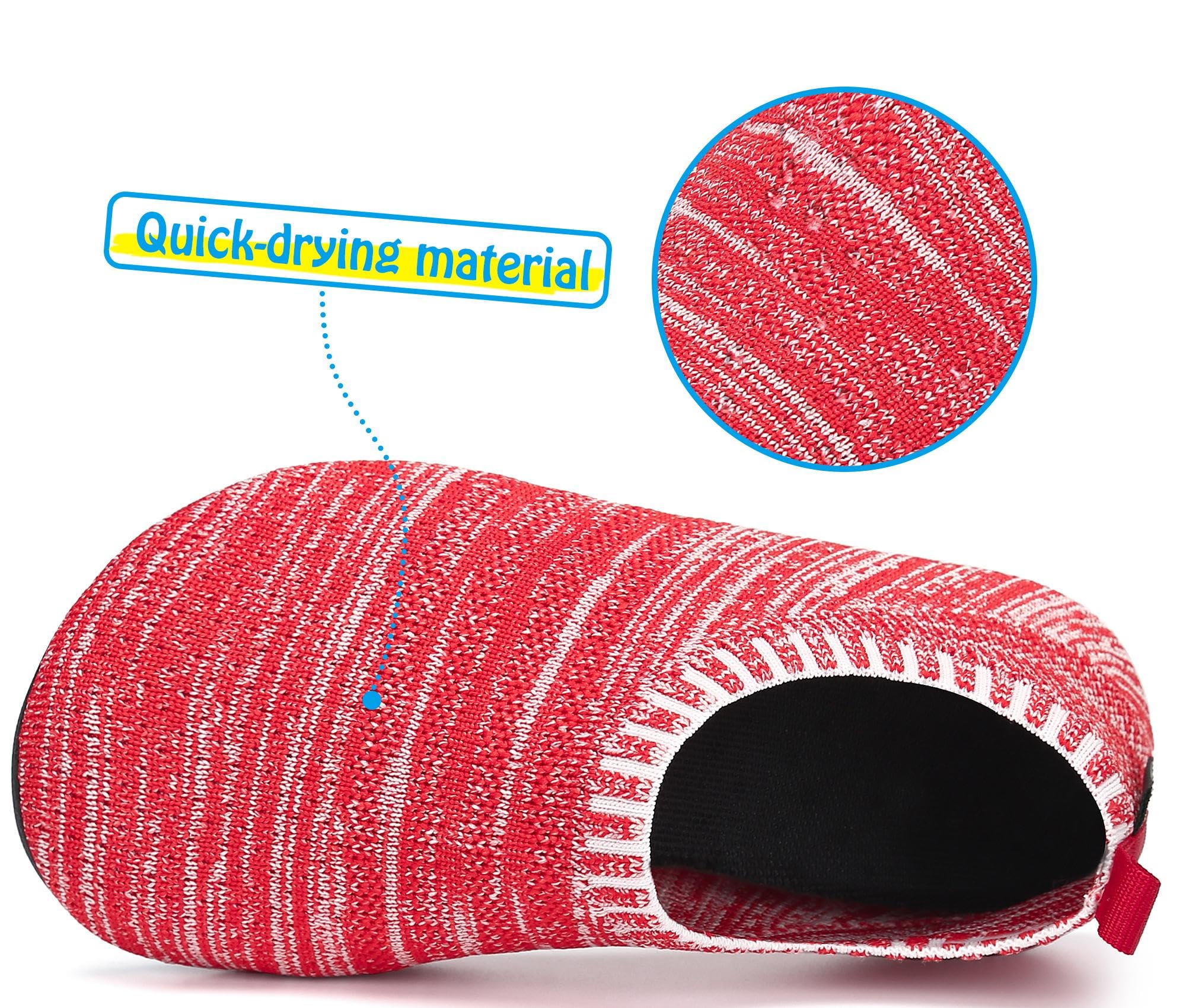 SAGUARO Scarpe da Scogli Bambino Bambina Scarpe Mare Bambini Scarpette Scogli Ragazze Ragazzi Scarpette Mare Antiscivolo Scarpe Immersione Leggere Scarpe Acqua Scarpe Nuoto, Gr. 18-37 EU