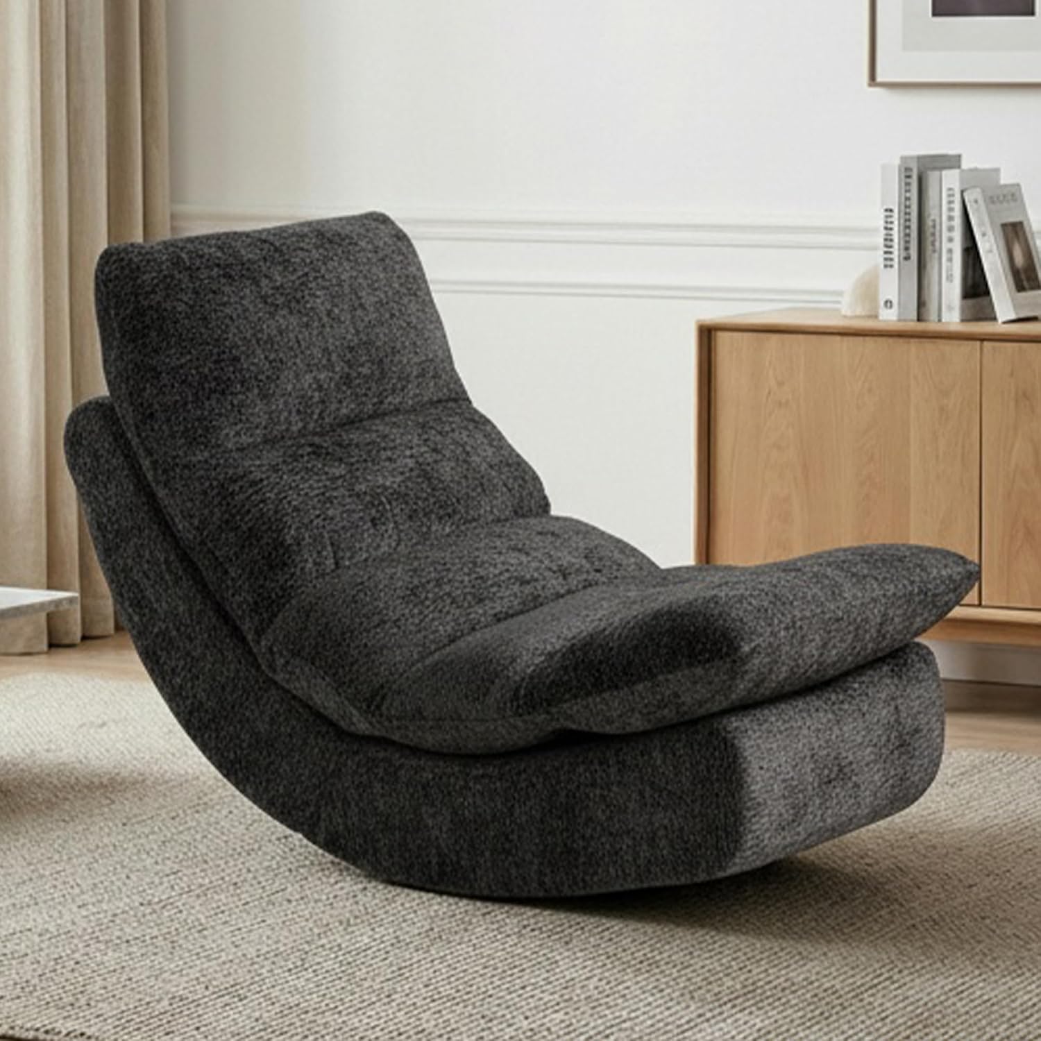 Floor Rocker Class Amazon.com: Chistronger Floor Rocing Chair, Chaise Lounge Chair Indoor ...