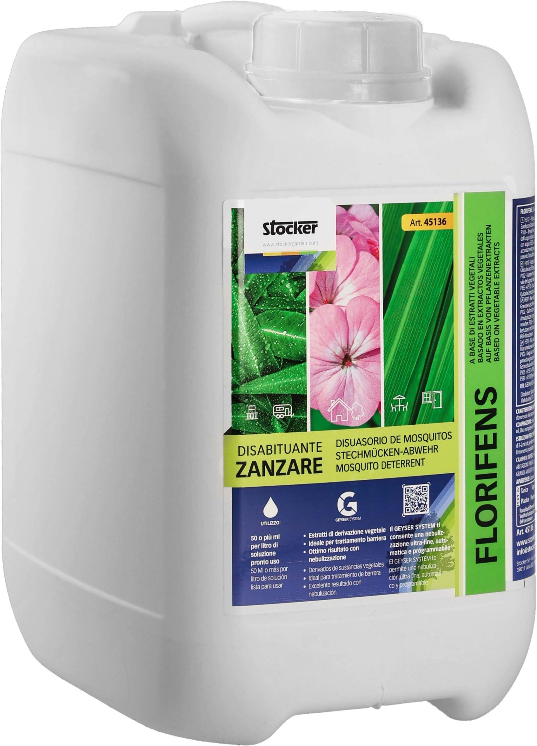 Geyser Florifens disuasorio de Mosquitos 5 L